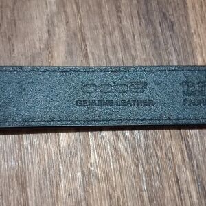 Oobe Dark Leather Mens Timeless Belt Genuine Leather Office Wear Casual Wear